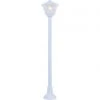 GLOBO E27 Sockelleuchte 100 cm hoch Wegeleuchte klar für Außen/Garten weiß IP44 -Wegeleuchten Verkaufsladen e27 sockelleuchte 100 hoch 31993a1280x1280 globo 31993