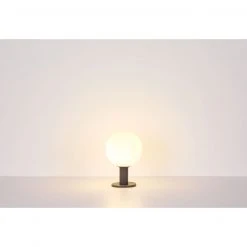 GLOBO E27 Sockelleuchte 100 cm Wegeleuchte aus Aluminiumdruckguss mit Glas kugel opal für Außen/Garten anthrazit ø 25 cm IP44 -Wegeleuchten Verkaufsladen e27 sockelleuchte 100 wegeleuchte 31863t1280x1280 globo 31863