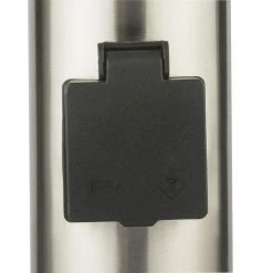 GLOBO E27 Sockelleuchte 110 cm Wegeleuchte aus Edelstahl opal mit 2 Steckdosen im Sockel Außenlampe ø 13.1 cm IP44 -Wegeleuchten Verkaufsladen e27 sockelleuchte 110 wegeleuchte 3159Ke1280x1280 globo 3159k