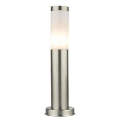 GLOBO E27 Sockelleuchte 45 cm hoch Wegeleuchte aus Edelstahl opal Außenleuchte ø 12.7 cm IP44 -Wegeleuchten Verkaufsladen e27 sockelleuchte hoch wegeleuchte 3158c1280x1280 globo 3158