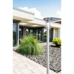 GLOBO E27 Sockelleuchte Wegeleuchte aus Edelstahl und Polycarbonat klar Sockel Außenlampe 110 cm ø 19 cm IP44 7 GLOBO E27 Sockelleuchte Wegeleuchte aus Edelstahl und Polycarbonat klar Sockel Außenlampe 110 cm ø 19 cm IP44 -Wegeleuchten Verkaufsladen e27 sockelleuchte wegeleuchte aus 3154am1280x1280 globo 3154