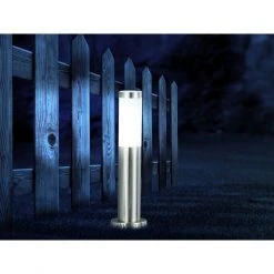 GLOBO E27 Sockelleuchte 45 cm Wegeleuchte inkl. LED Leuchtmittel Wegelampe aus Edelstahl opal für Außen/Garten ø 12.7 cm IP44 8 GLOBO E27 Sockelleuchte 45 cm Wegeleuchte inkl. LED Leuchtmittel Wegelampe aus Edelstahl opal für Außen/Garten ø 12.7 cm IP44 -Wegeleuchten Verkaufsladen e27 sockelleuchte wegeleuchte inklled 3158LEDamRtlAh8mhIXGig1280x1280 globo 3158led