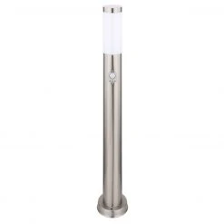 GLOBO E27 Sockelleuchte 80 cm Wegeleuchte mit Bewegungsmelder aus Edelstahl opal für Außen/Garten ø 12.7 cm IP44 -Wegeleuchten Verkaufsladen e27 sockelleuchte wegeleuchte mit 31588Sb1280x1280 globo 31588s