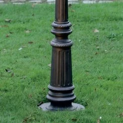 Robers Leuchten Gartenlaterne Wegeleuchte in Eisen natur Schmiedeeisen -Wegeleuchten Verkaufsladen gartenlaterne wegeleuchte eisen natur 849102 robersleuchten al6804