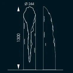 Robers Leuchten Gartenleuchte aus Schmiedeeisen, handgefertigt, Höhe 130cm -Wegeleuchten Verkaufsladen gartenleuchte aus schmiedeeisenhandgefertigth130cm 861222 robersleuchten al6706