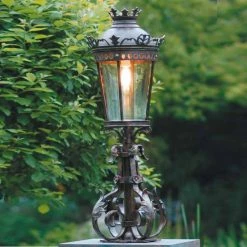 Robers Leuchten Handgefertigte Gartenleuchte, handgeschmiedet