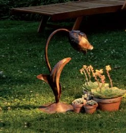 Robers Leuchten Handgefertigte Wegeleuchte, dekorative Gartenleuchte