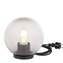 LHG Lights Kugelleuchte, rauchfarben, D=25cm, inkl. LED, Gummizuleitung