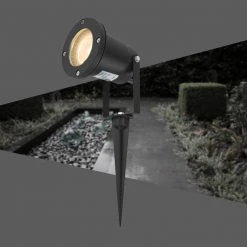 LHG Lights LED Erdspieß-Strahler, verstellbar, Gartenleuchte, inkl. LED, 3 Farben -Wegeleuchten Verkaufsladen led erdspiestrahlerverstellbargartenleuchteinklledschwarz 106758gal1LHG lhg 106759