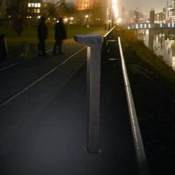 Robers Leuchten LED Pollerleuchte 1 flammig handgeschmiedet, Eisen natur -Wegeleuchten Verkaufsladen led pollerleuchteflammig handgeschmiedeteisen natur 48404 robersleuchten al6767eisennatur