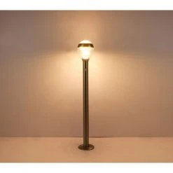 GLOBO LED Sockelleuchte mit Bewegungsmelder 100 cm Wegeleuchte aus Edelstahl klar satiniert Sockellampe für Außen/Garten ø 15 cm IP44 -Wegeleuchten Verkaufsladen led sockelleuchte mit bewegungsmelder 34252Ss1280x1280 globo 34252s