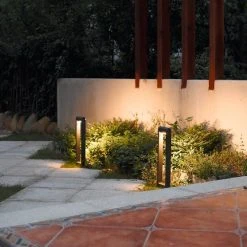 Heitronic LED Wegeleuchte Estilo aus wetterfestem Aluminium-Druckguss