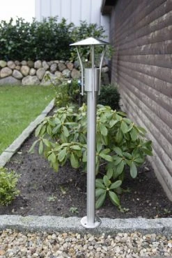 LHG Lights LED Wegeleuchte, Edelstahl, 80cm hoch, Gartenbeleuchtung, LED warmweiß -Wegeleuchten Verkaufsladen led wegeleuchteedelstahl80cm hochgartenbeleuchtungled warmwei 8182013 lhg