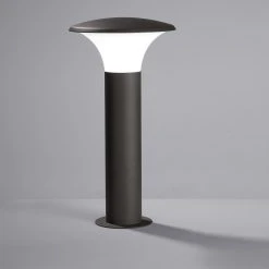 Trio LED-Pollerleuchte Kongo mit E27-LED Leuchtmittel, anthrazit