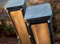 Robers Leuchten LED-Wegeleuchte mit Eisen-natur-Lackierung, Höhe 100,5cm -Wegeleuchten Verkaufsladen ledwegeleuchte mit eisennaturlackierungh1005cm 565121 robersleuchten al6770