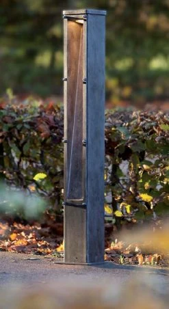 Robers Leuchten LED-Wegeleuchte mit Eisen-natur-Lackierung, Höhe 100,5cm -Wegeleuchten Verkaufsladen ledwegeleuchte mit eisennaturlackierungh1005cm 565124 robersleuchten al6770