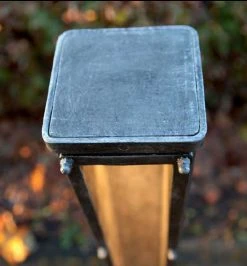 Robers Leuchten LED-Wegeleuchte mit Eisen-natur-Lackierung, Höhe 100,5cm -Wegeleuchten Verkaufsladen ledwegeleuchte mit eisennaturlackierungh1005cm 565125 robersleuchten al6770