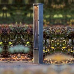 Robers Leuchten LED-Wegeleuchte mit Eisen-natur-Lackierung, Höhe 100,5cm