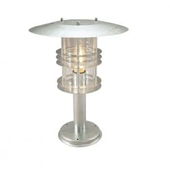 Norlys Moderne Sockelleuchte - verzinkt