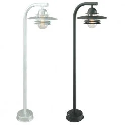 Norlys Moderne Wegeleuchte- 1-flammig - 2 Farben zur Auswahl