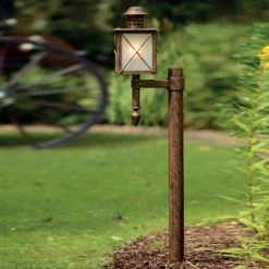 Robers Leuchten Rustikale Wegeleuchte im Landhausstil - Höhe 130cm