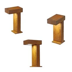 SLV S.L.V. Wegeleuchte Rusty Pathlight in Rost-Optik