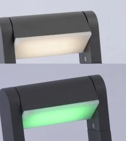 Paul Neuhaus Smart Home LED Wegeleuchte Q-ALBERT Zig Bee, dimmbar per Fernbedienung, RGBW, IP44 -Wegeleuchten Verkaufsladen smart home led wegeleuchte 1369553 paulneuhaus 968813