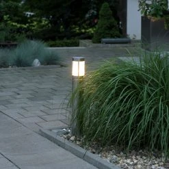 Albert Wegeleuchte aus Edelstahl mit Opalglas - Höhe 70cm - IP44 -Wegeleuchten Verkaufsladen wegeleuchte aus edelstahl mit 827812 albert 692264