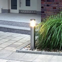 Albert Wegeleuchte aus Edelstahl mit Opalglas - Höhe 70cm - IP44 -Wegeleuchten Verkaufsladen wegeleuchte aus edelstahl mit 827814 albert 692264