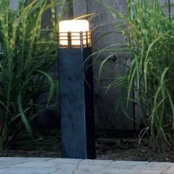 Robers Leuchten Wegeleuchte Eisen-natur-Lackierung - Höhe 86cm