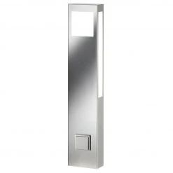 CMD Wegeleuchte mit Steckdose aus Edelstahl