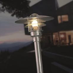 Nordlux Wegeleuchte, 120 cm hoch, Spritzwassergeschützt, 3 Varianten