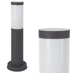 LHG Lights Wegeleuchte, anthrazit , 45 cm hoch, rund, inkl. 4W LED Leuchtmittel -Wegeleuchten Verkaufsladen wegeleuchteanthrazithochrundinklled leuchtmittel 1339352 lhg 133935