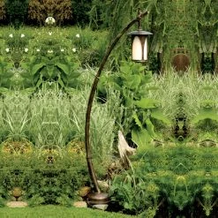 Robers Leuchten Wegeleuchte, handgefertigt aus Schmiedeeisen Höhe 158cm