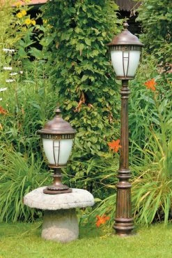 Robers Leuchten Wegeleuchte, Schmiedeeisen, Laterne, Höhe 153cm -Wegeleuchten Verkaufsladen wegeleuchteschmiedeeisenlaterneh153cm robers.6613.1 robersleuchten al6614