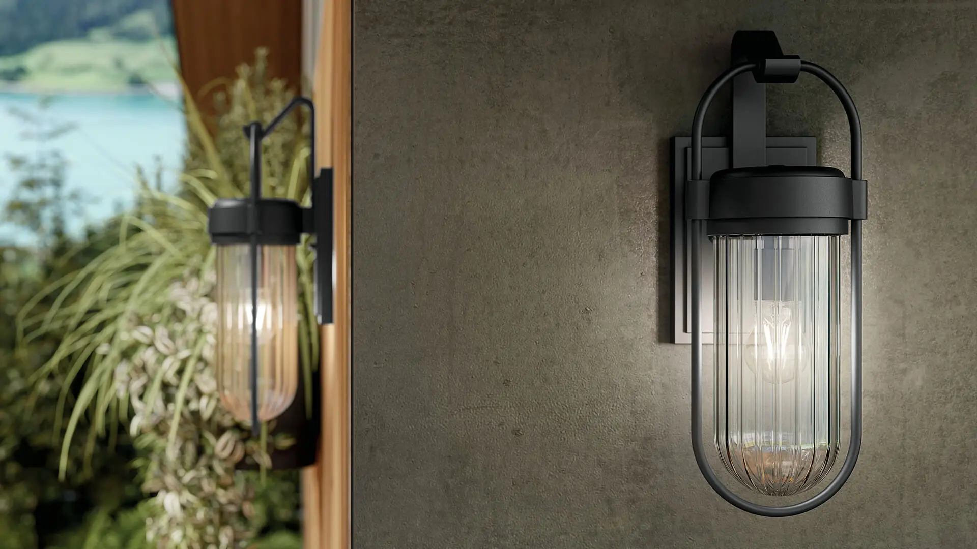 Wegeleuchten Verkaufsladen -Wegeleuchten Verkaufsladen Deck Brix 59124BKT Detail Day